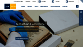 What Vhs-rhein-sieg.de website looked like in 2020 (3 years ago)