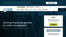 What Vestingfinance.nl website looked like in 2020 (3 years ago)