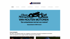 What Vanhoutenmotoren.nl website looked like in 2020 (3 years ago)