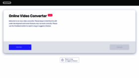 What Video-converter.io website looked like in 2020 (3 years ago)