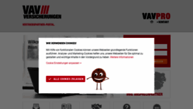 What Vavpro.at website looked like in 2020 (3 years ago)