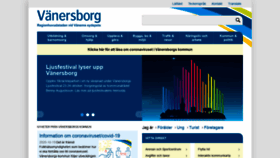 What Vanersborg.se website looked like in 2020 (3 years ago)