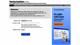 What Vectorization.org website looked like in 2020 (3 years ago)