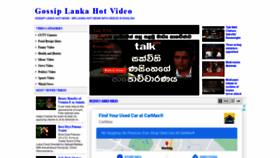 What Video.gossiplankahotnews.com website looked like in 2020 (3 years ago)