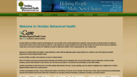 What Veridianbh.com website looked like in 2020 (3 years ago)