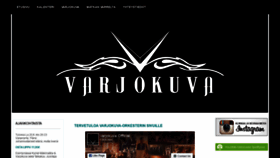What Varjokuva.com website looked like in 2020 (3 years ago)