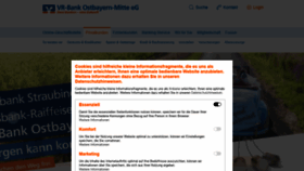 What Volksbank-straubing.de website looked like in 2020 (3 years ago)