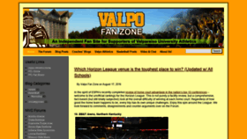 What Valpofanzone.com website looked like in 2020 (3 years ago)
