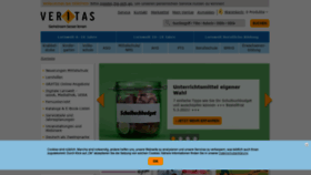 What Veritas.at website looked like in 2020 (3 years ago)