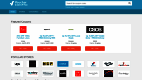 What Vouchercodes4you.com website looked like in 2020 (4 years ago)