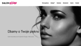What Visage.pl website looked like in 2020 (3 years ago)