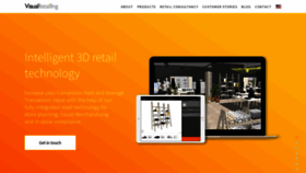 What Visualretailing.com website looked like in 2020 (3 years ago)