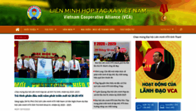What Vca.org.vn website looked like in 2020 (3 years ago)