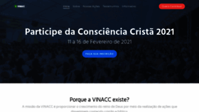 What Vinacc.org.br website looked like in 2020 (3 years ago)