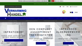 What Verwarminghandel.nl website looked like in 2020 (3 years ago)
