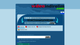 What Videoindirelim.com website looked like in 2020 (3 years ago)