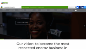 What Vivoenergy.com website looked like in 2020 (3 years ago)