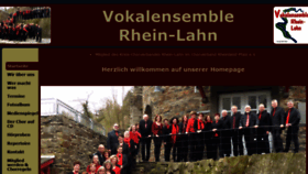 What Vokalensemble-rhein-lahn.de website looked like in 2020 (3 years ago)