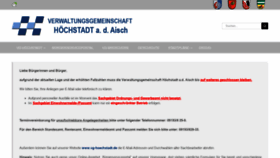 What Vg-hoechstadt.de website looked like in 2020 (3 years ago)