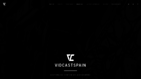 What Vidcastspain.com website looked like in 2020 (3 years ago)