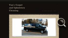 What Vanscarpetcleaning.com website looked like in 2020 (3 years ago)