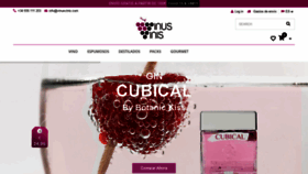 What Vinusvinis.com website looked like in 2020 (3 years ago)