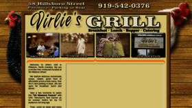What Virliesgrill.com website looked like in 2020 (3 years ago)