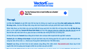 What Vector6.com website looked like in 2020 (3 years ago)