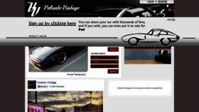 What Volantevintage.com website looked like in 2020 (3 years ago)