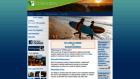What Viresorts.com website looked like in 2020 (3 years ago)