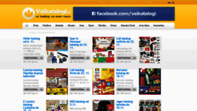 What Vsikatalogi.si website looked like in 2020 (4 years ago)