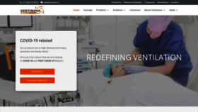 What Ventinova.nl website looked like in 2020 (3 years ago)