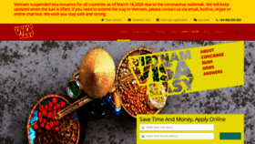 What Vietnamvisa-easy.com website looked like in 2020 (3 years ago)