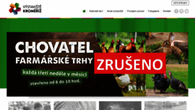 What Vystavistekromeriz.cz website looked like in 2020 (3 years ago)
