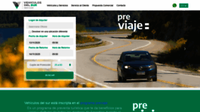 What Vehiculosdelsur.com.ar website looked like in 2020 (3 years ago)