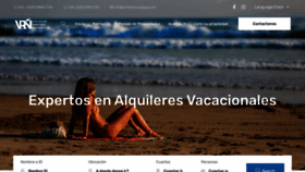 What Vacacionesnicaragua.com website looked like in 2020 (3 years ago)