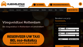 What Vliegveldtaxirotterdam.nl website looked like in 2020 (3 years ago)