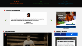 What Volusiaonlinelearning.com website looked like in 2020 (3 years ago)