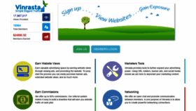 What Vinrasta.com website looked like in 2020 (4 years ago)