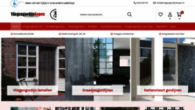 What Vliegengordijnkopen.nl website looked like in 2020 (3 years ago)
