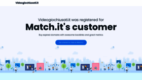 What Videogiochiusati.it website looked like in 2020 (3 years ago)