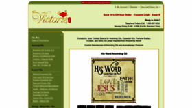 What Victorie-inc.us website looked like in 2020 (3 years ago)