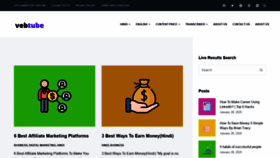 What Vebtube.com website looked like in 2020 (3 years ago)