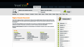 What Venividi.ro website looked like in 2020 (3 years ago)