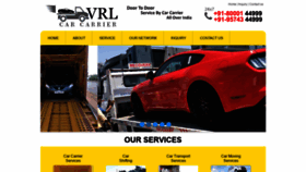 What Vrlcarcarrier.com website looked like in 2020 (3 years ago)