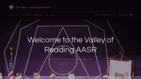What Valleyofreading.org website looked like in 2020 (3 years ago)