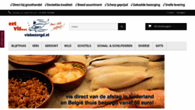 What Visbezorgd.nl website looked like in 2020 (3 years ago)