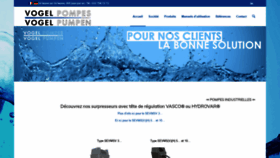 What Vogelpompes.ch website looked like in 2020 (3 years ago)