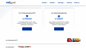What Vidgyor.com website looked like in 2020 (3 years ago)
