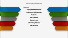 What Vacancyrecruitment.com website looked like in 2020 (3 years ago)